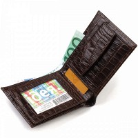 Мужской кожаный кошелек  CANPELLINI 21860 