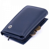 Женский кожаный кошелек ST Leather 19360 Синий