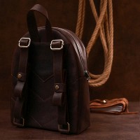 Женский кожаный рюкзак Shvigel 16329 