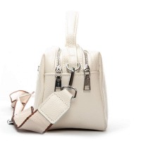 Женская кожаная сумка ALEX RAI 99128 white