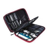 Органайзер для электроники BAGSMART (BM0200084A001) чёрный с красным