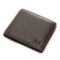 Мужской кожаный кошелек BE BRETTON 208-0617 brown