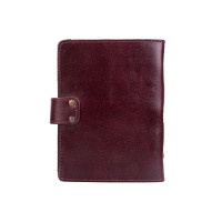 Кожаный картхолдер Hi Art CH-06 Crystal Sangria