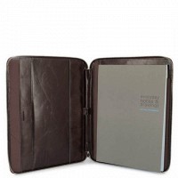 Кожаная коричневая папка Piquadro Blue Square (PB1164B2_MO)