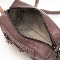Женский молодежный кожаный клатч ALEX RAI 60072 purple