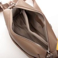 Женская кожаная сумка ALEX RAI 99122 khaki