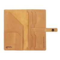 Тревел-кейс из кожи Hi Art TC-01 Shabby Honey Mehendi Classic