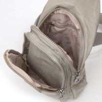 Женская тканевая сумка-слинг Jielshi AK-011 beige