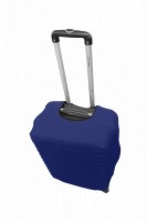 Защитный чехол для чемодана темно-синий Coverbag неопрен S