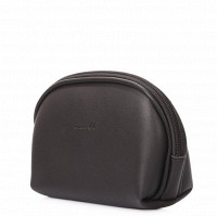 Женская косметичка из кожзама POOLPARTY Cupcake black