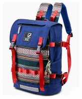 Холщовый рюкзак с этнической отделкой и отделением для ноутбука MCJH TRAUM