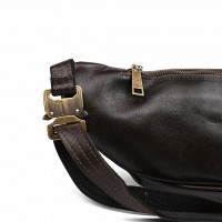 Мужская кожаная сумка бананка, сумка напоясная TARWA GX-3079-4lx