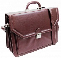 Женский портфель из эко кожи AMO SST01 бордовый