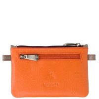 Кожаная ключница Visconti CP2 Cora (Orange Multi)