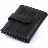 Женский кожаный кошелек ST Leather 19208 Черный 