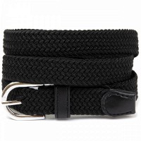 Женский узкий текстильный ремень-резинка Vintage 20544 