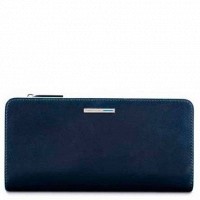 Кожаный кошелек Piquadro BL SQUARE/N.Blue PD4573B2R_BLU2