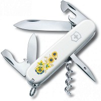 Складной нож Victorinox SPARTAN UKRAINE Цветы 1.3603.7_T1050u