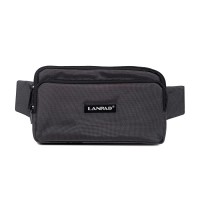 Мужская сумка на пояс Lanpad 35007 gray