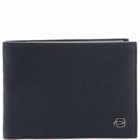 Кожаный кошелек Piquadro Black Square (B3) PU257B3R_BLU