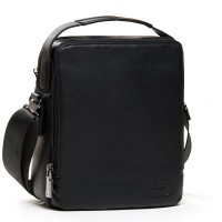 Мужская кожаная сумка через плечо BRETTON 3516-4 black