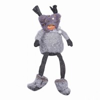 Девочка новогодняя Yes! Fun, 18х11х37 см, серого цвета 973607