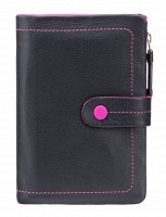 Женский кожаный кошелек Visconti m87 blk m