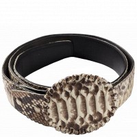 Ремень из кожи питона Ekzotic Leather snb 06