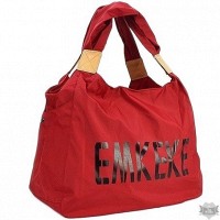 Женская стильная красная сумка Emkeke