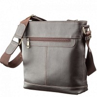 Мужская кожаная коричневая сумка Shvigel 11178 