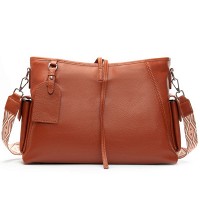Женская кожаная сумка классическая ALEX RAI 91008-9 camel