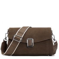 Женская замшевая сумка ALEX RAI 93055 khaki