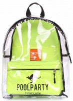 Прозрачный рюкзак POOLPARTY Plastic