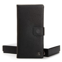 Мужской кожаный кошелек BE BRETTON C165-5-20 black