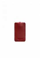 Кожаная ключница 1.0 красная Краст BN-KL-1-RED