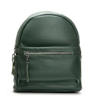 Женский кожаный рюкзак ALEX RAI 8635-9 green
