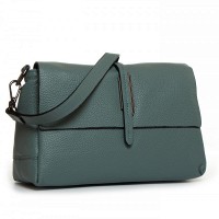 Женская кожаная сумка ALEX RAI 99104 l-green
