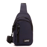 Мужская тканевая сумка-слинг Lanpad 20829 blue мал