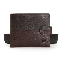Мужской кожаный кошелек BE BRETTON 308L brown mix