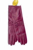 Женские кожаные длинные перчатки Shust Gloves 726