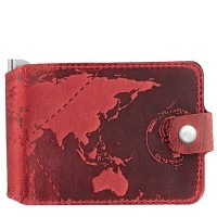Зажим для купюр Hi Art «7 wonders of the world» MC-01 Shabby Red Berry