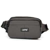 Мужская сумка на пояс Lanpad A63749 grey