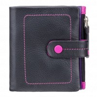 Женский кожаный кошелек Visconti m77 blk m