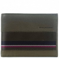 Кожаный кошелек Piquadro B3S/Green PU257B3SR_VE