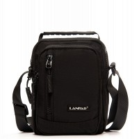 Сумка через плечо Lanpad A15057 black мал