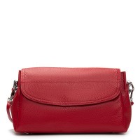Женская кожаная сумка ALEX RAI 99129 red