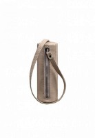 Женская кожаная ключница 3.0 Тубус светло-бежевая краст BN-KL-3-LIGHT-BEIGE