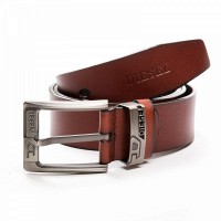 Мужской кожаный ремень DS-30092-7 light-brown