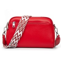 Женская кожаная сумка ALEX RAI 8960 red