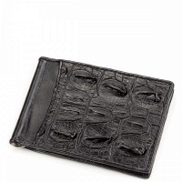 Зажим для купюр из кожи крокодила CROCODILE LEATHER 18169